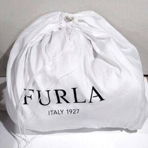 FURLA Black & White Drawstring big Storage Dust Bag 23.5x19 inches